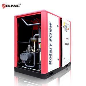 Compresseur d'air à vis à entraînement direct VSD à économie d'énergie Elang 30HP 22KW 1,0 - 3,8 M3/min - Product Image 4