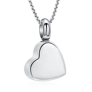 Küçük kalp Urn kolye kadınlar için erkekler için külleri <span class=keywords><strong>Ashes</strong></span> Human sevilen bir anıt takı için insan/Pet - Product Image 1