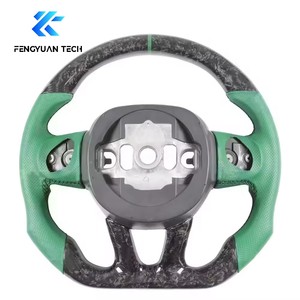 Volant en fibre de carbone forgé pour Dodge Charger <span class=keywords><strong>Challenger</strong></span> <span class=keywords><strong>Srt8</strong></span> Ram 2008 2013 2014 2015 2016 2017 <span class=keywords><strong>2018</strong></span> 2019 2020 2021 2023 - Product Image 5