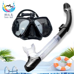 Máscara de Snorkel Completa Xinfa M1800 para Hombre, con Soporte para Cámara, Cristal Templado, Silicona, Gafas de Buceo, Set de Snorkel - Product Image 6
