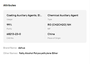 Éter No Iónico AEO-3/7/9 |   Fórmula Directa de Fábrica – Potente Aditivo Desengrasante para la Formulación Diaria de Detergentes - Product Image 6