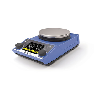 เครื่องกวนสารแม่เหล็กแบบควบคุมอุณหภูมิ IKA RET Control-Visc พร้อมจอ LCD สำหรับใช้ในห้องปฏิบัติการและอุตสาหกรรมเคมี - Product Image 1
