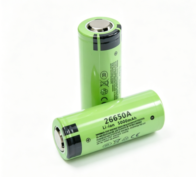 Wholesale Original Grade a 3.6V 26650A 5000mAh 15A Rechargeable Lithium Ion Battery for Flashlight Toy Power Tools 3.7v 26650A