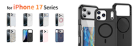 Coque de protection magnétique transparente de haute qualité style Ins pour iPhone 17 16 15 14 13 Pro Max avec emballage en boîte