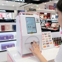 Imprimante à ongles numérique intelligente de haute qualité pour l'art DIY, dessin coloré sur surface, semi-permanent, en matériau ABS, vente en gros