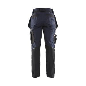 BLAKLADER - 711513438699C48 Women's craftsman <b>trousers</b> <b>stretch</b> Dark navy/<b>Black</b> - EAN 7330509800706 WORK <b>TROUSERS</b> - Product Image 2