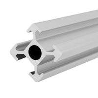 Profilé en aluminium 1515, profilé d'extrusion en aluminium à fente en T 15x15 mm pour cadre industriel léger et structure DIY