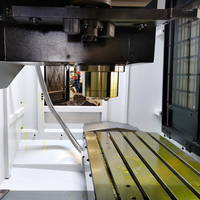Grande fraiseuse à portique CNC robuste, centre d'usinage 3-5 axes