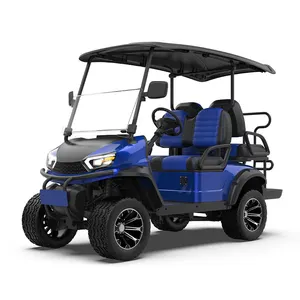 Multi-fucntion 7.5kw Electric Hunting Buggy 72v Lithium Club Car Cheap 4 Seat Electric Golf Cart