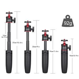 Ulanzi-Mini trípode plegable de 1/4 pulgadas, soporte universal para <span class=keywords><strong>DSLR</strong></span>, Android, iPhone, teléfono inteligente - Product Image 4