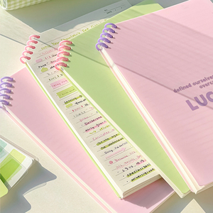 Cuaderno Espiral PP, Elegante, para Estudiantes, Resistente al Agua y a las Manchas, 50 Hojas - Product Image 3