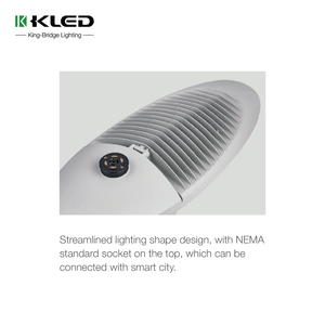 KLED 조명 가로등 IP66 150W AC 야외 LED 조명 다이캐스팅 알루미늄 바디 5년 보증 디밍 가능 고CRI 70-80 - Product Image 4