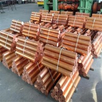 Barre de cuivre en stock du fournisseur Prix C11000 Barre de cuivre pur Tige de cuivre par kg