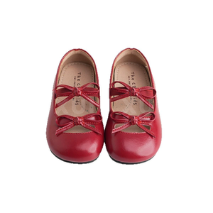 Scarpine <span class=keywords><strong>Rosse</strong></span> da Principessa per Bambine, Stile Foresta, Scarpe Mary Jane con Paillettes per Feste e Uso Quotidiano - Product Image 4