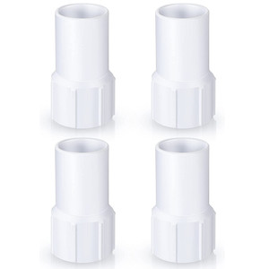 Pool Hose Connector 38mm <b>Threaded</b> Cuff For Swimming Pool Cleaning <b>Tool</b> Accessories Plastic High Quality - Product Image 1