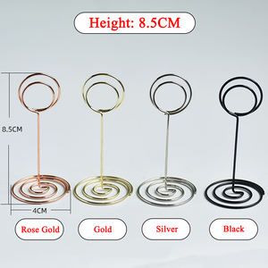 Hookei klip tanda logam dudukan makanan-100mm Stainless Steel Promosi Tag pengiriman cepat dalam stok - Product Image 5