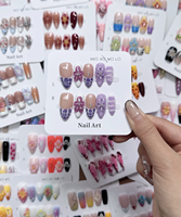 Lot de 10 faux ongles en acrylique faits main, design stiletto français, couvrance totale, pose facile, logo personnalisé, emballage sur mesure