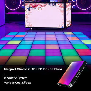 ชุดอุปกรณ์มาเธอร์บอร์ดแม่เหล็กสำหรับฟลอร์เต้นรำชุดของเล่นดาวสีทองกุหลาบสีทองขั้นสูงแบบ LED - Product Image 1