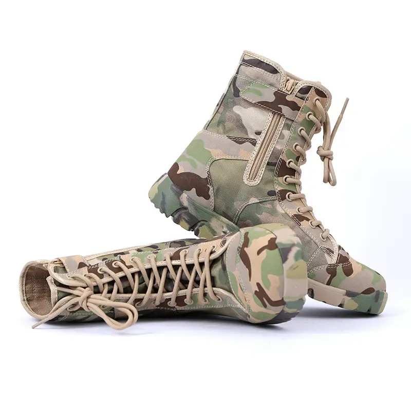 Fronter Hight Cut Shoes Sudáfrica Boot Tactical Combat para hombres Botas tácticas