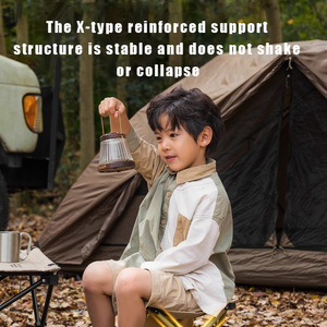 Foldable <b>Portable</b> Outdoor Camping Fishing Beach Picnic <b>Stools</b> with Side Oxford Pockets - Product Image 4