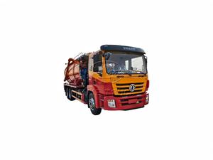 รถดูดสิ่งปฏิกูล Dongfeng 6x4 ราคาประหยัด พร้อมเครื่องยนต์เสริม ระบบหมุนเวียนน้ำ และปั๊มสุญญากาศ สำหรับงานขุดลอกและขนส่งกากตะกอนในเขตเทศบาล - Product Image 1
