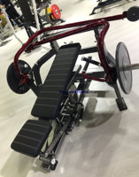 Nuevo equipo de ejercicio Lat Pulldown /Long Row Superset Commercial Gym Equipment