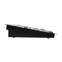 Console Contrôleur DJ 1024 Avec Flight Case DMX 512 Pour Projecteurs Asservis LED Effet Lumière Scène Disco Professionnel