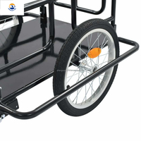 Ventes chaudes Remorque de transport de marchandises pour vélo avec revêtement en poudre antirouille