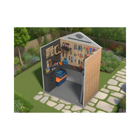 Maisonnette modulaire préfabriquée portable WooWild, isolée, étanche, mobile, en HDPE