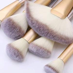 <span class=keywords><strong>Kabuki</strong></span>-Juego de brochas de maquillaje profesional, Kit de pinceles para mezclar base, polvo facial, con bolsa, 24 unidades - Product Image 5