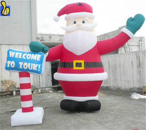 ซานตาคลอสเป่าลมขนาด 13 ฟุตสำหรับโปรโมชั่นคริสต์มาส - Product Image 6