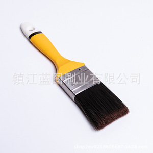 Pincel con mango amarillo, cerdas de fibra química, 18-26 mm, herramienta de limpieza y pintura LTR642 - Product Image 4