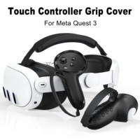 Ensemble d'accessoires de protection en silicone 7 en 1 pour console de jeu vidéo VR, accessoire pour Oculus/Meta pour Quest 3s et Game Boy