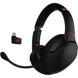 Audífonos Inalámbricos para Juegos Rog Strix Go 2.4 Electro Punk con Adaptador USB C, Color Negro y Rosa, Sobre la Oreja, con Controlador Dinámico - Product Image 1