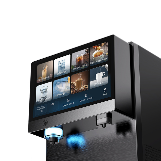 Desktop RO Water Purifier with Smart Display WIFI Control Instant Heating and 4 to 8 Degree Ice Water