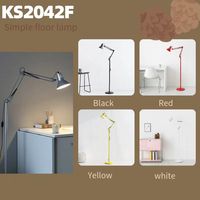 Lampe de table LED à bras articulé en métal pliable de style moderne avec alimentation CA, lumière de lecture protectrice pour les yeux pour la maison, le bureau et la salle de lecture