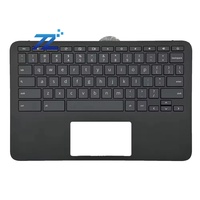 Casing Laptop M47382-001 untuk Chromebook 11 G9 EE dengan Palmrest C-Cover Keyboard - Garansi 1 Tahun, Ready Stock