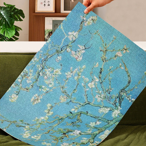 Rompecabezas educativo y creativo de 1000 piezas con paisajes de pinturas mundialmente famosas, de papel, para niños, para aliviar el estrés, OEM - Product Image 4