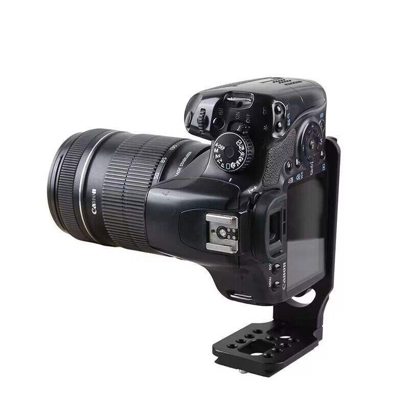 Universal Camera Aluminum L Shape Vertical Shot Quick Release Plate Bracket Stand Holder for DSLR Camera Arca Swiss Tripod Head