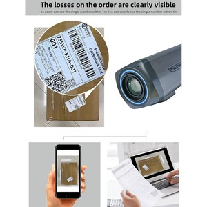 Caméra de <span class=keywords><strong>surveillance</strong></span> HD 8MP à zoom automatique pour l'emballage et l'expédition avec prise en charge NVR, garantie de 2 ans pour la livraison express sur écran (Note de livraison) - Product Image 3