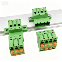 CIXI XINKE – Vente directe usine et prix bas – Connecteur à ressort pour montage sur panneau 5,08 mm et ensemble complet de fiches mâles-femelles double rangée pour connexion en ligne