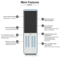 Batterie externe pour téléphone Portable, Station de charge Portable, location, aiguisage, Power Bank, 48 fentes