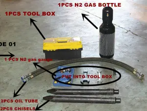 掘削機用解体ポータブル油圧コンクリートロードブレーカーハンマーマシン