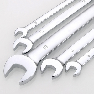 Dual-purpose Ratchet Spanner Two-way Auto <strong>Mechanic</strong> plum <strong>Open</strong> Fast Semi-automatic plum <strong>Open</strong>-ended Plate Hand Tool Set 8-19mm - Product Image 3