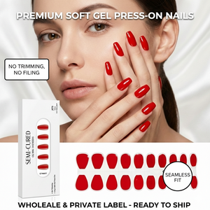 Servicio OEM/ODM para Extensiones de Uñas de Gel Suave, Últimas Tendencias, Sin Necesidad de Recortar - Product Image 1