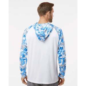 เสื้อฮู้ดกันแดดสำหรับตกปลา แห้งเร็ว UPF50 ป้องกันร่างกายเต็มรูปแบบ น้ำหนักเบา ระบายความร้อน แขนยาว - Product Image 4