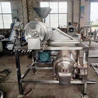 Tomaat Passievrucht Pulper Extractor Machine Druif Perzik Pulp Crusher