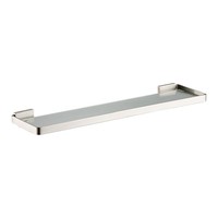 Étagère de rangement murale pour salle de bain en acier inoxydable 304, design rectangulaire moderne pour la maison et l'hôtel