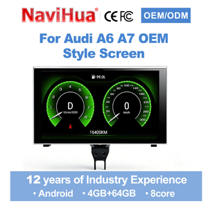 Navihua Nouveau Design pour Audi A6 A6L A7 C7 RS6 RS7 S6 S7 2012-2018 Autoradio Android 9'' Style OEM avec Carplay DSP GPS - Product Image 1