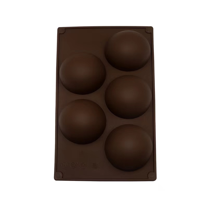 Moule silicone 5 trous
